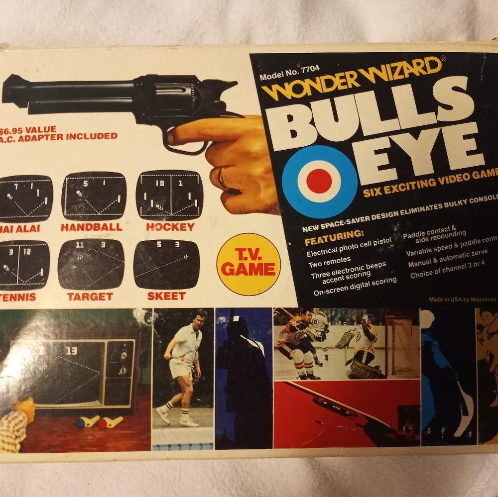 Vintage Wonder Wizard Bullseye Video Game